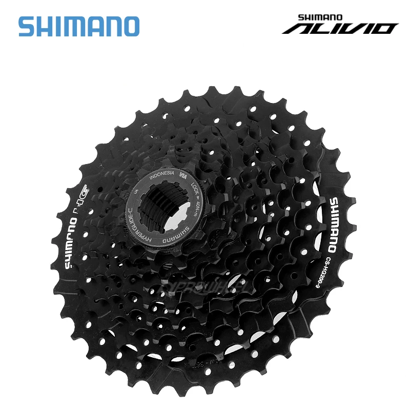 Shimano 9 pavarų kasetė – 11–36T