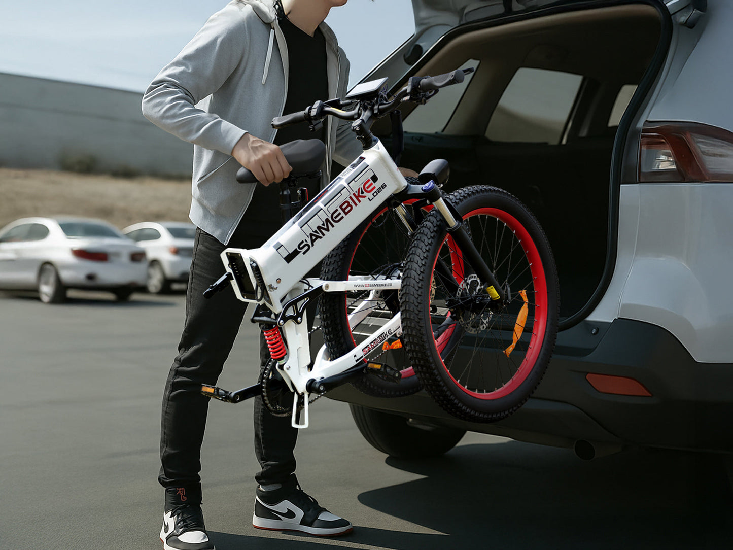 SAMEBIKE LO26 Plus visureigis 1000W elektrinis dviratis