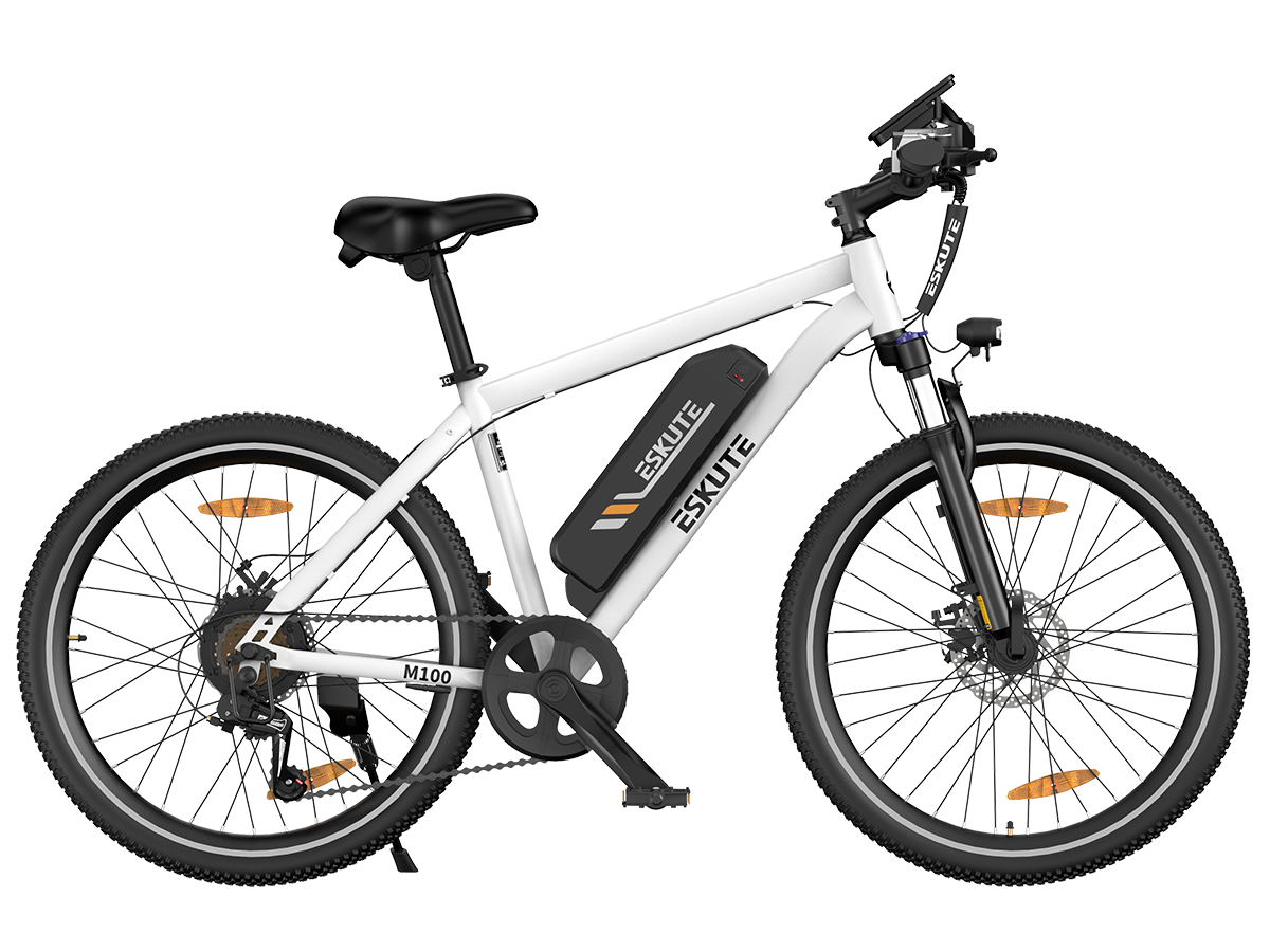 ESKUTE M100 – lengvas kalnų elektrinis dviratis