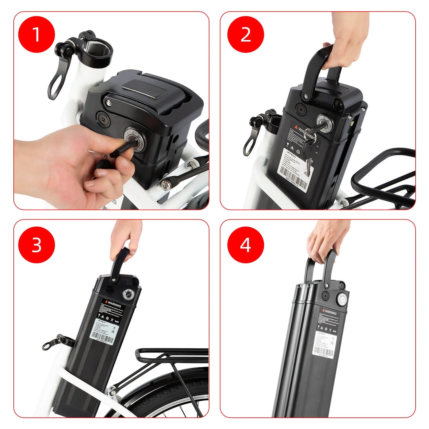 DYU C6 350W elektrinis dviratis