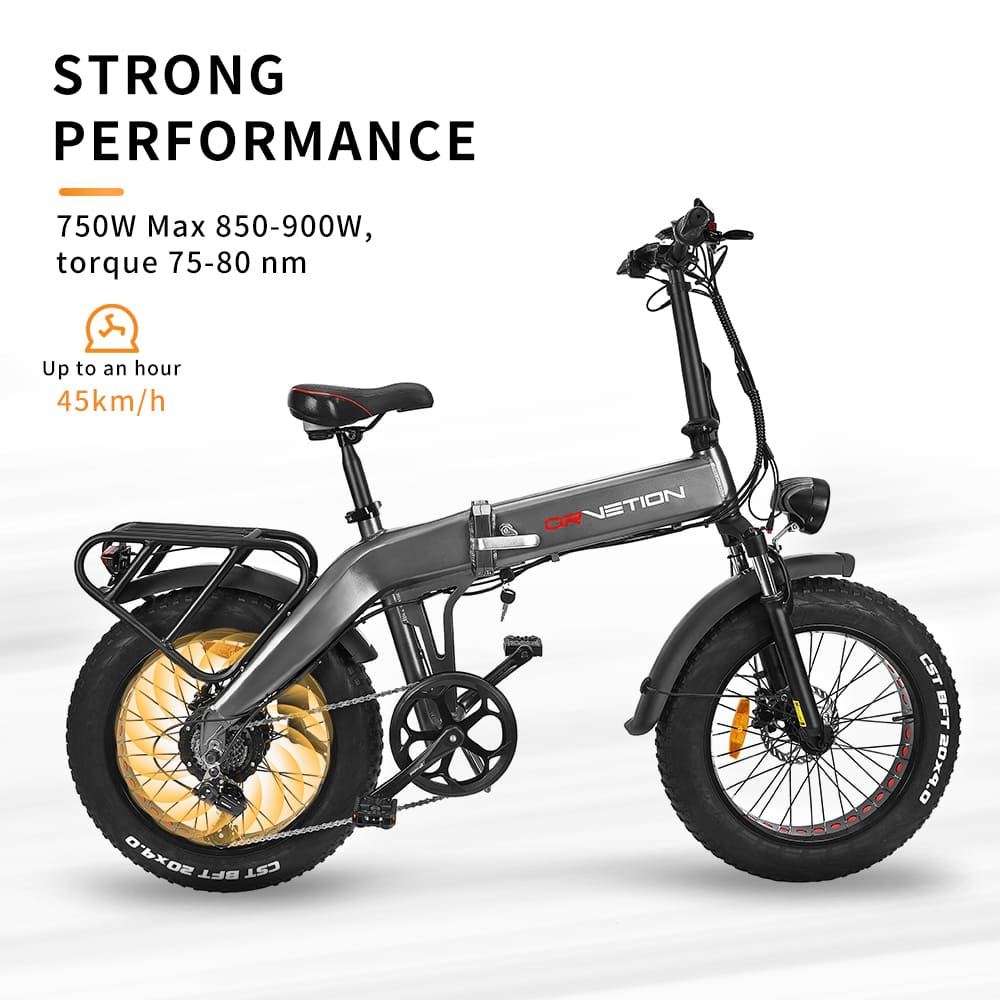 DrveTion BT20 750W elektrinis dviratis 45km/h