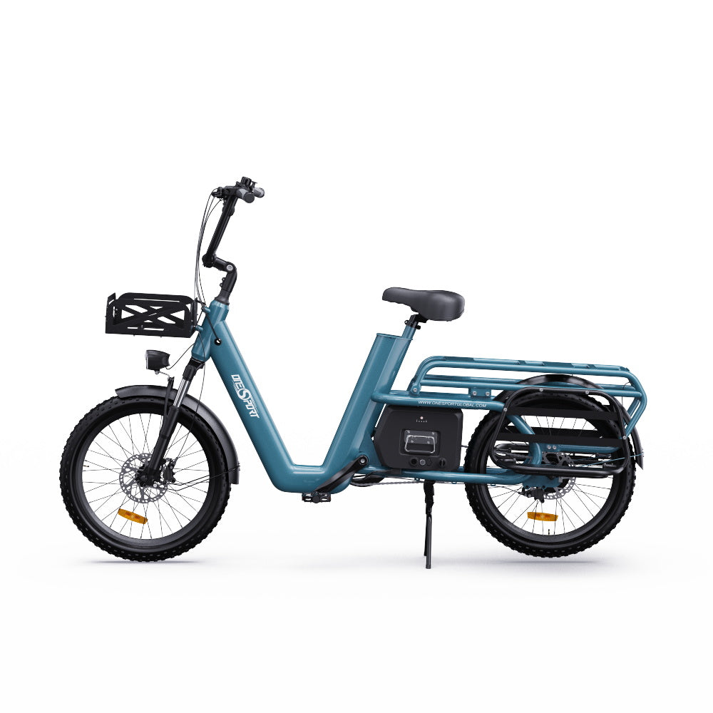 OneSport OT01 longtail cargo elektrinis dviratis