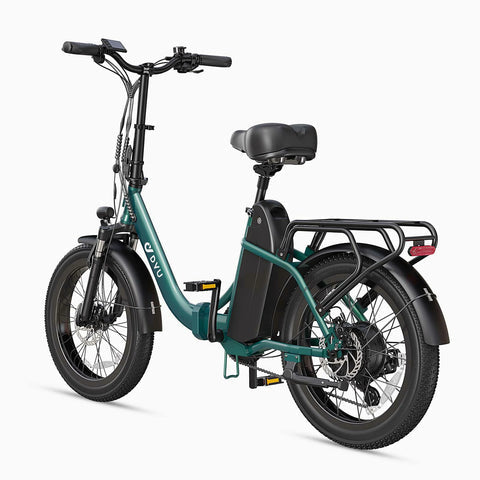 DYU C9 20colių ilgo nuotolio sulankstoma elektrinė dviračio