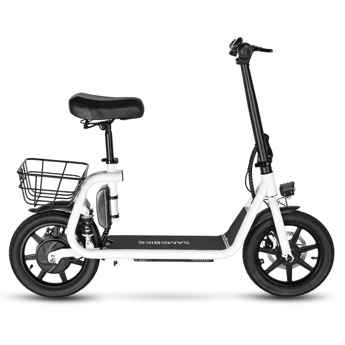 SAMEBIKE SM-C02 sulankstomas elektrinis paspirtukas (su sėdyne)