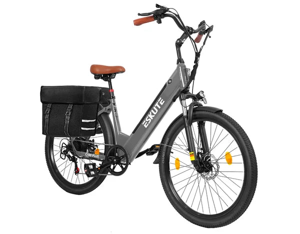 ESKUTE C100 Plus elektrinis miesto dviratis