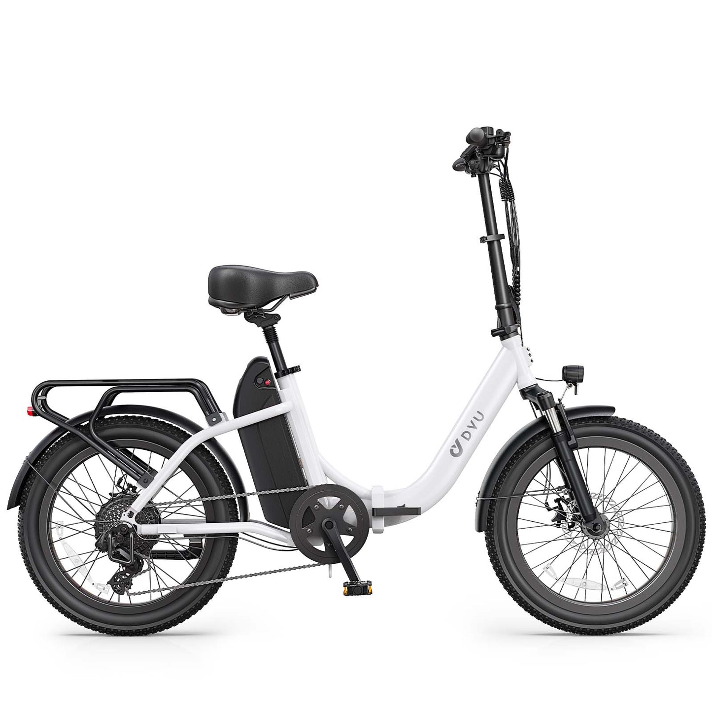 DYU C9 20colių ilgo nuotolio sulankstoma elektrinė dviračio