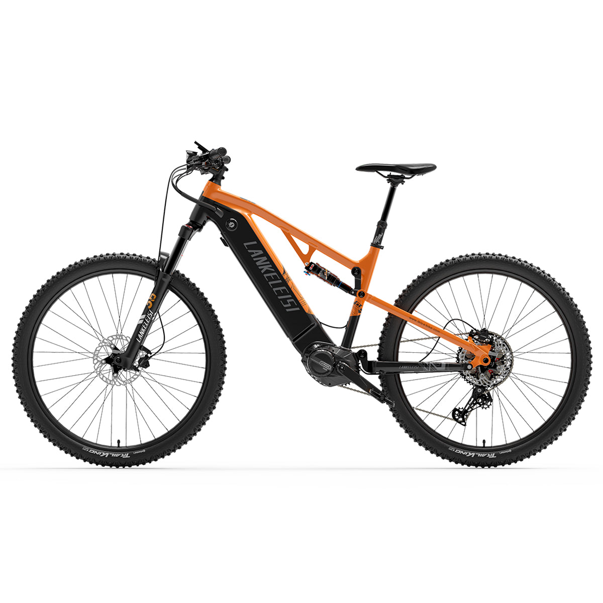 LANKELEISI GT800 500W kalnų elektrinis dviratis