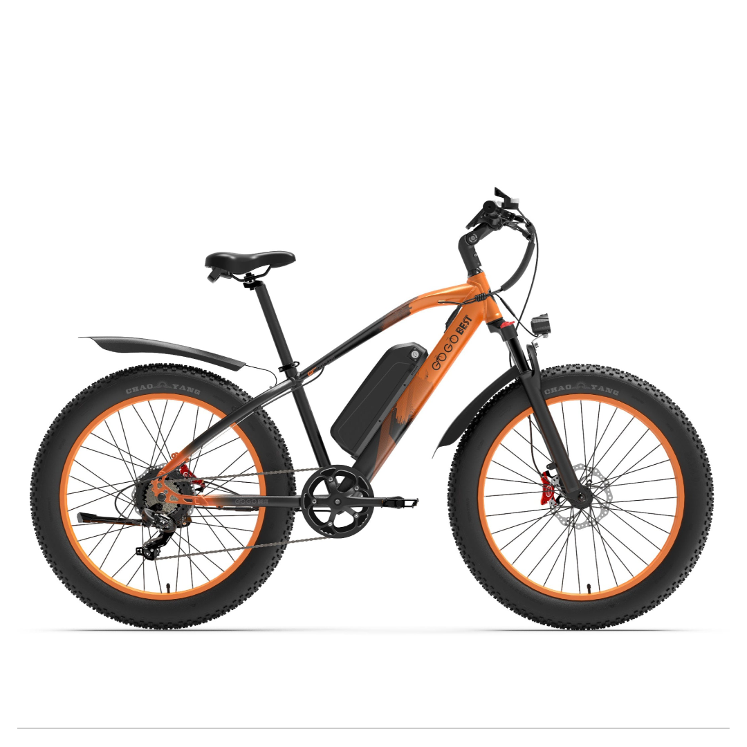 GOGOBEST GF600 Plus 1000W visureigis elektrinis kalnų dviratis