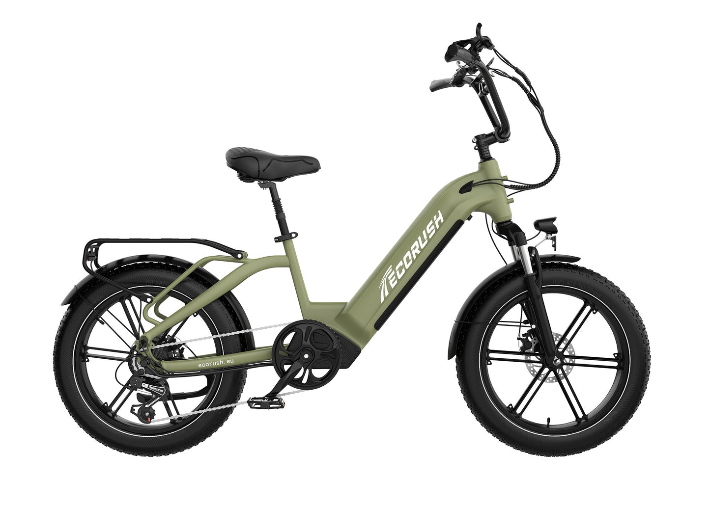 ECORUSH ECO R6 visureigis elektrinis dviratis