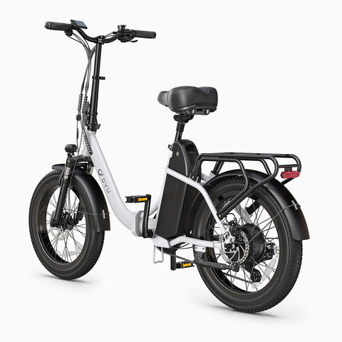 DYU C9 20colių ilgo nuotolio sulankstoma elektrinė dviračio