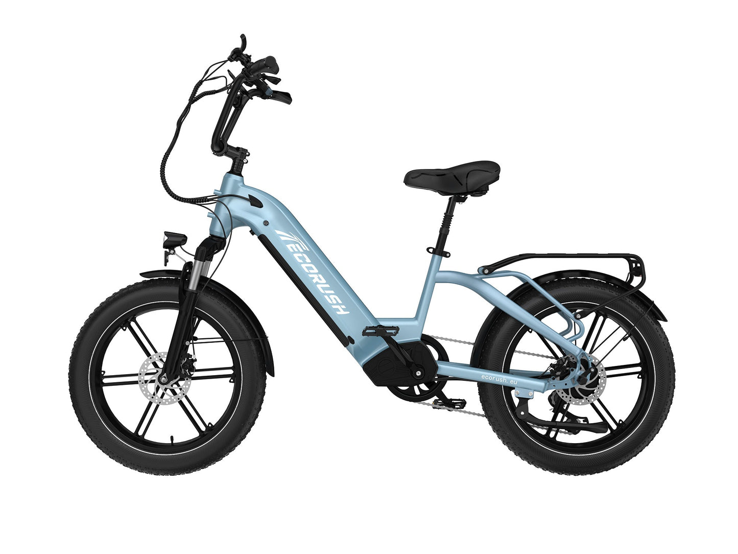 ECORUSH ECO R6 visureigis elektrinis dviratis