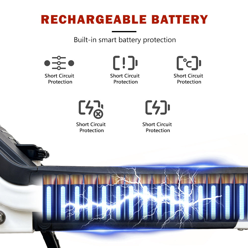 DrveTion G63 1500W electirc sniego motoroleris 27km/val