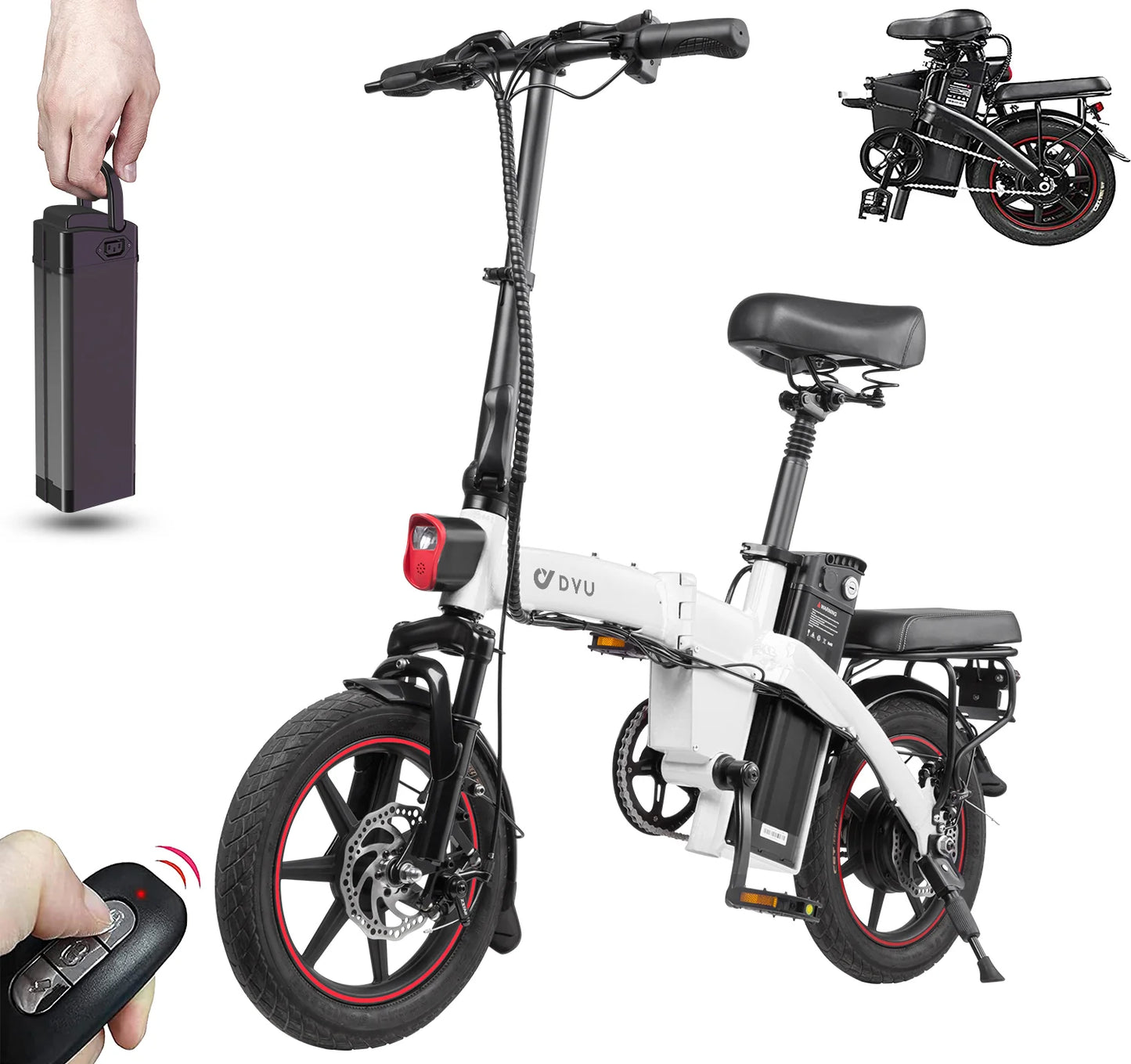 DYU A5 350W elektrinis dviratis