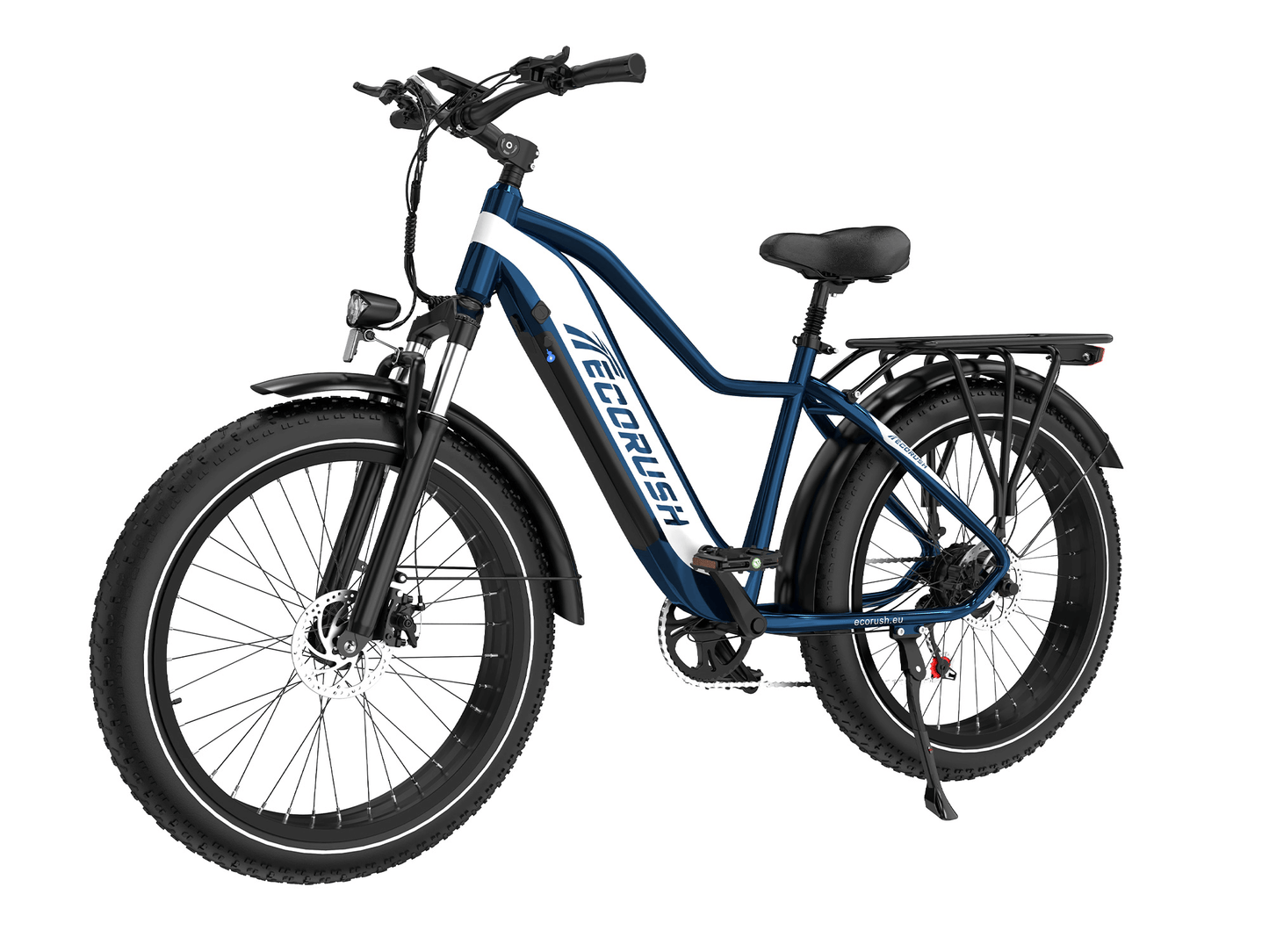 ECORUSH ECO R1 elektrinis dviratis su aukštu rėmu
