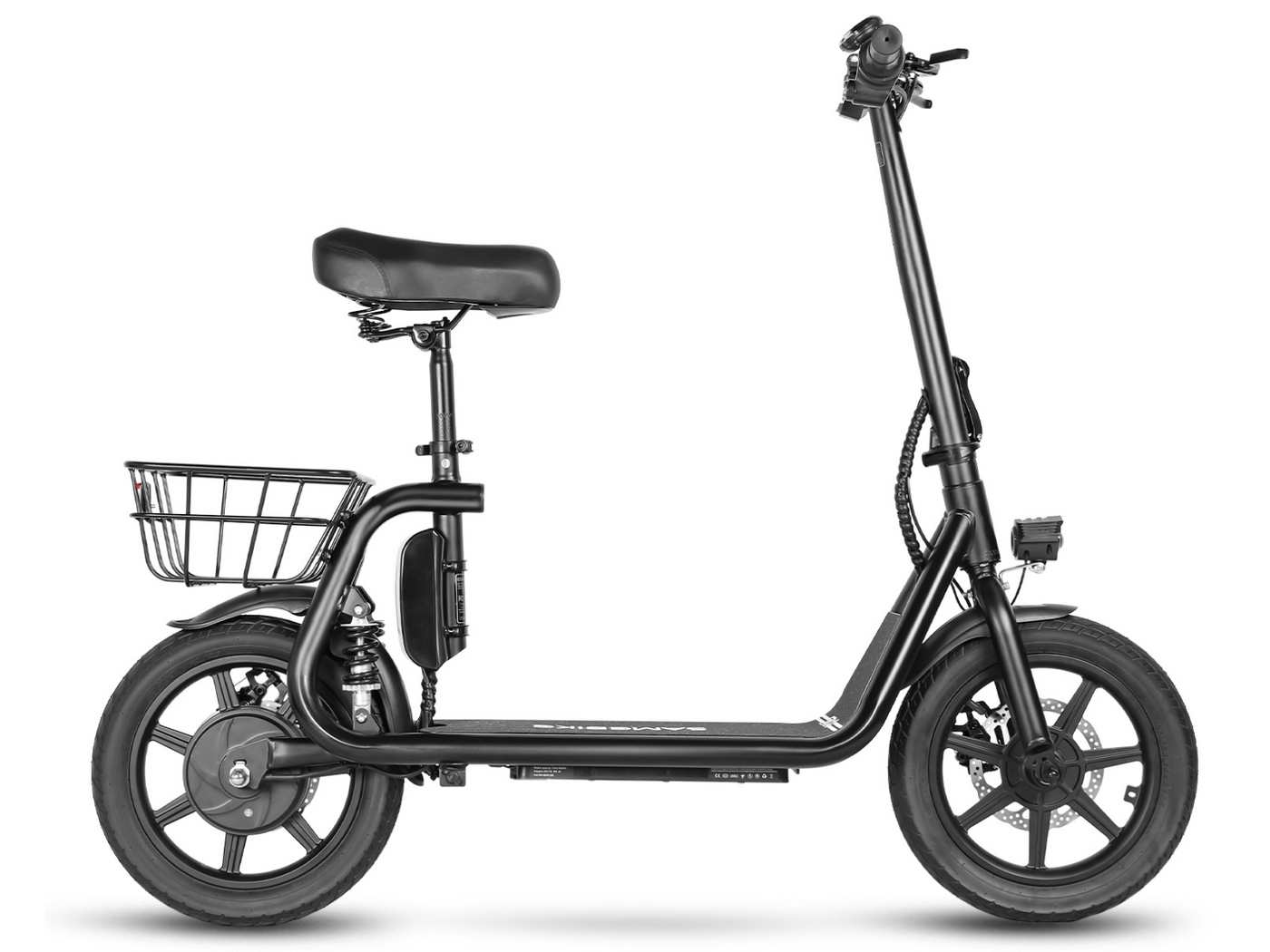 SAMEBIKE SM-C02 sulankstomas elektrinis paspirtukas (su sėdyne)