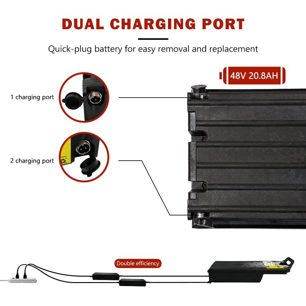 DrveTion G63 1500W electirc sniego motoroleris 27km/val