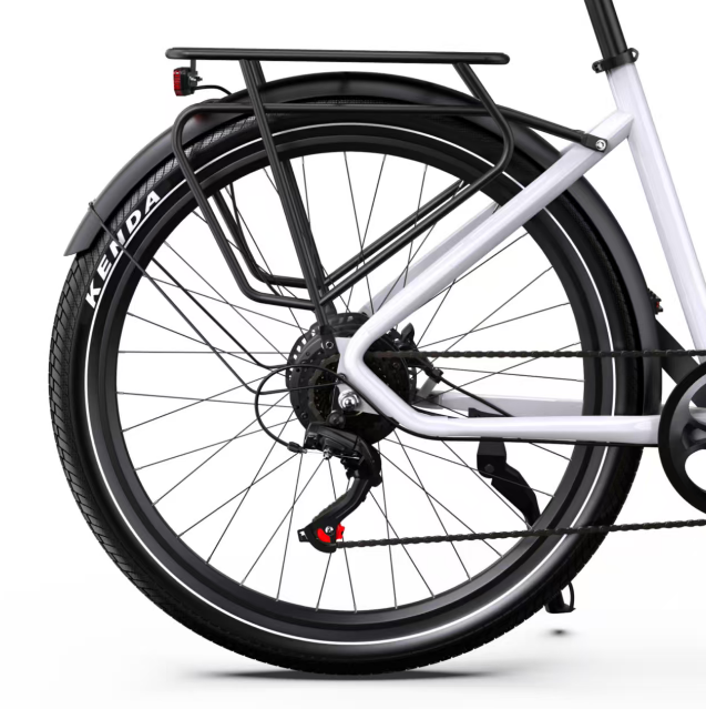 OneSport WT05 elektrinis dviratis su Shimano 7 pavarų sistema
