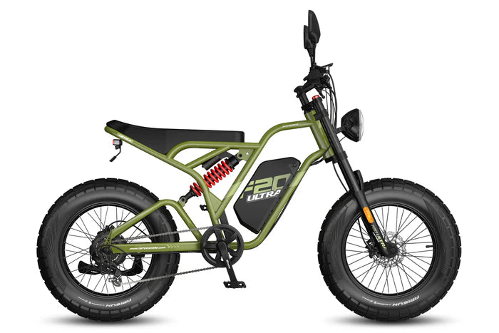 Fafrees F20 Ultra Fat-tire elektrinis motociklas: atnaujinta versija