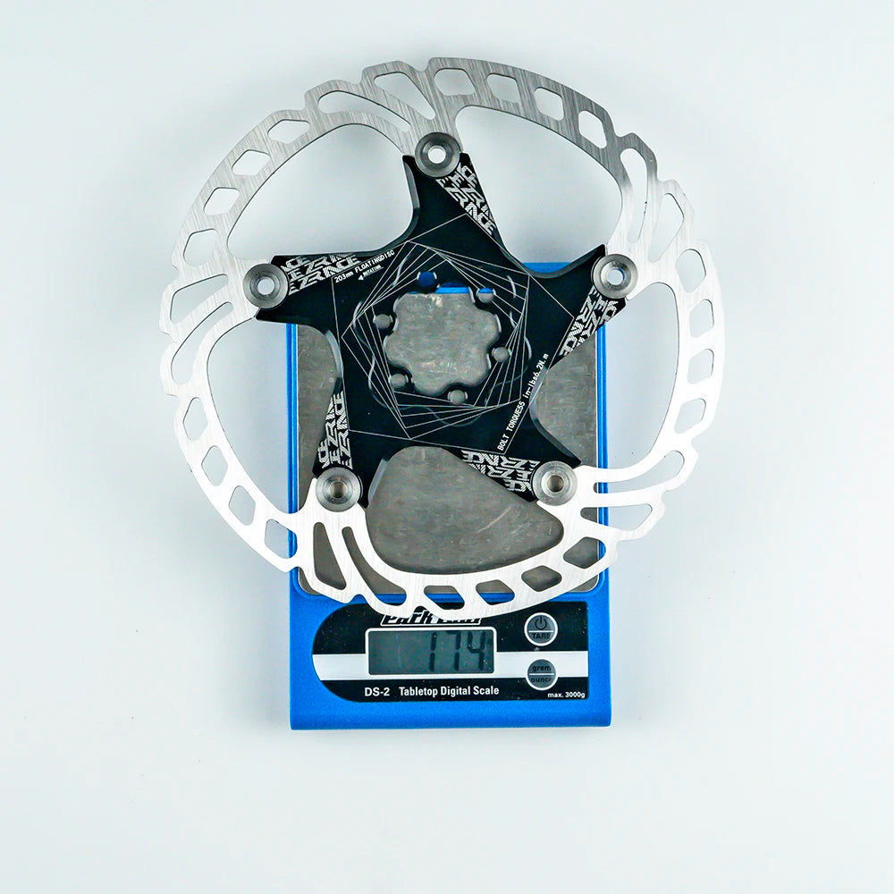 ZRACE Plaukiojantis Diskinis Stabdžių Rotorius – 140 / 160 / 180 / 203 mm