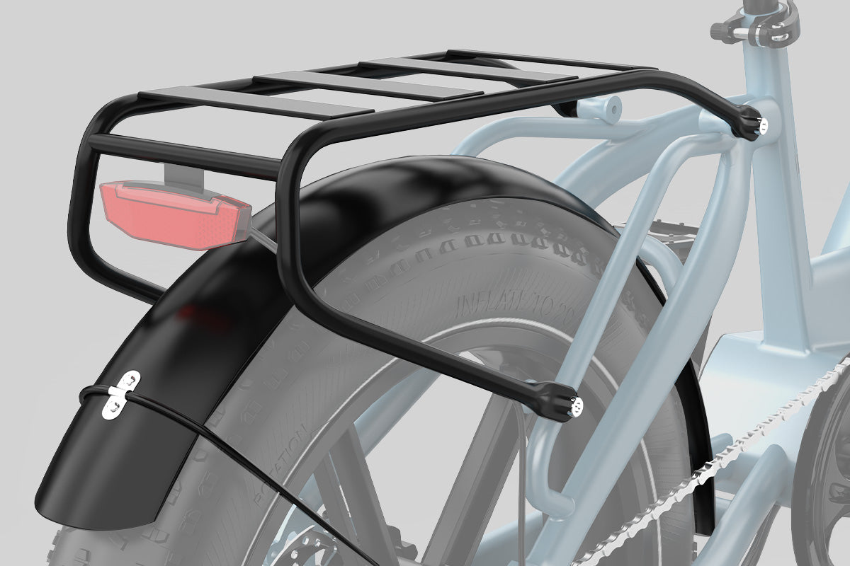 ECORUSH ECO R6 visureigis elektrinis dviratis