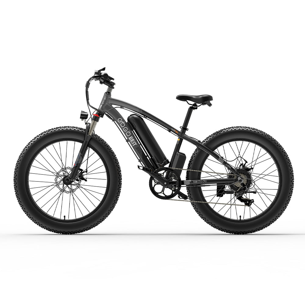 GOGOBEST GF600 1000W kalnų elektriniai dviračiai 110km 40km/val.