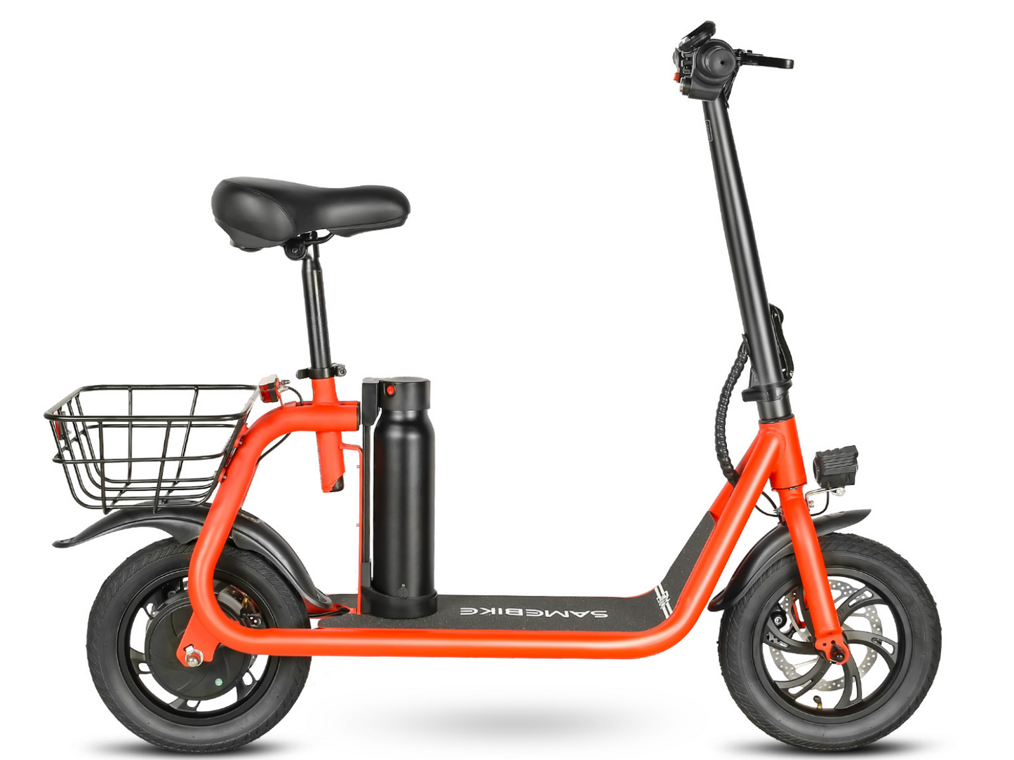 SAMEBIKE SM-C01 Sulankstomas Elektrinis Paspirtukas su Sėdyne