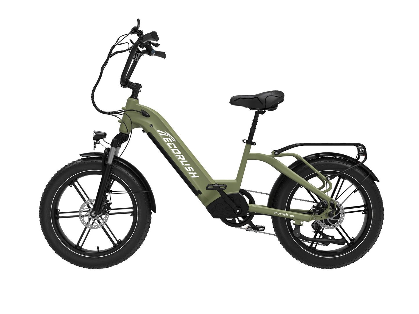 ECORUSH ECO R6 visureigis elektrinis dviratis