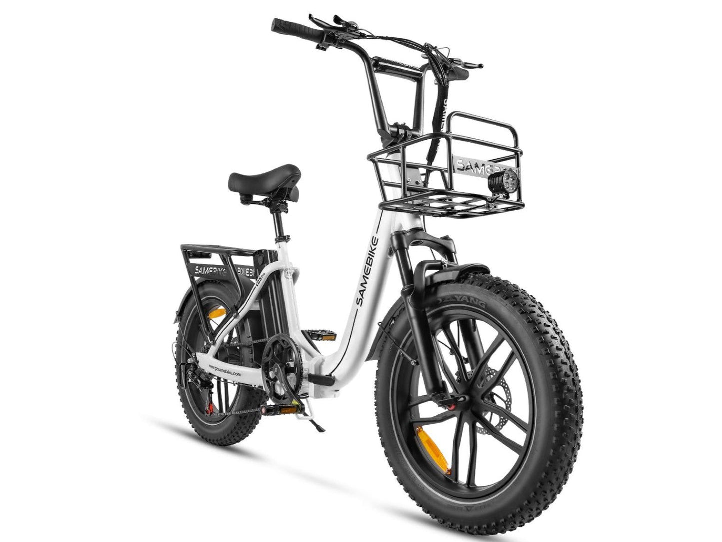 SAMEBIKE C05 Pro laipsniškas sulankstomas riebalų padangų elektrinis dviratis