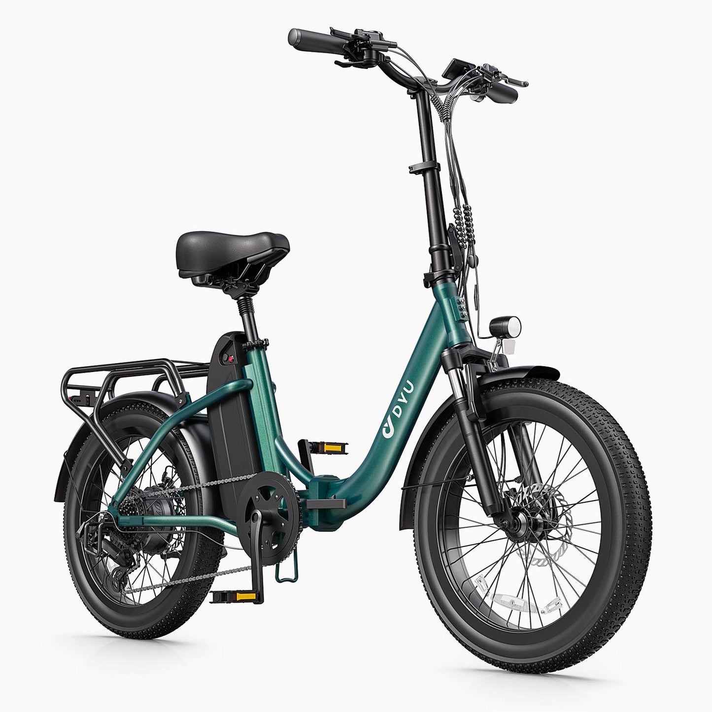 DYU C9 20colių ilgo nuotolio sulankstoma elektrinė dviračio