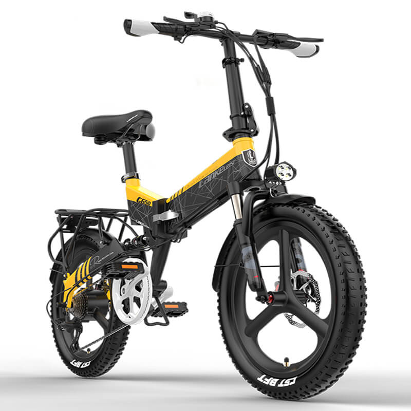 LANKELEISI G650 500W sulankstomas priemiestinis elektrinis dviratis