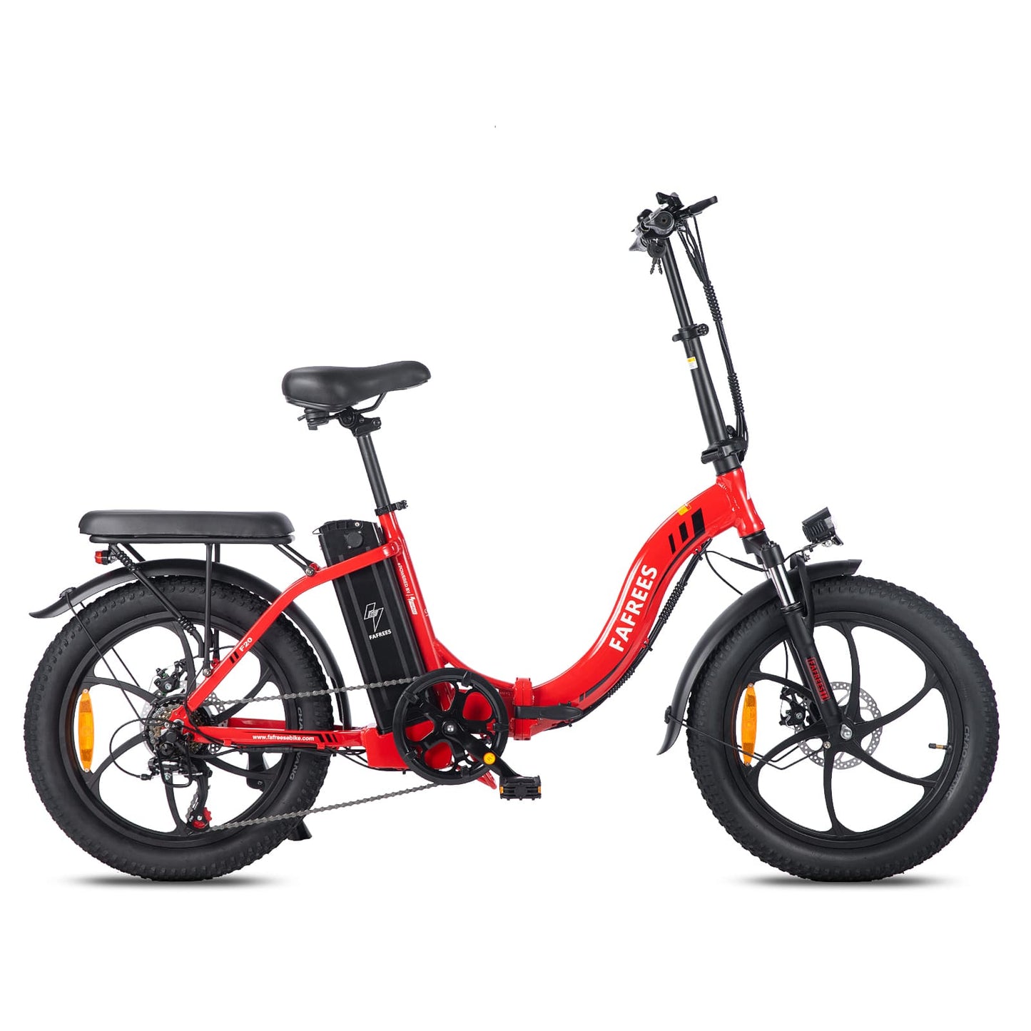 Fafrees F20 sulankstomas miesto elektrinis dviratis 80km 35km/val.