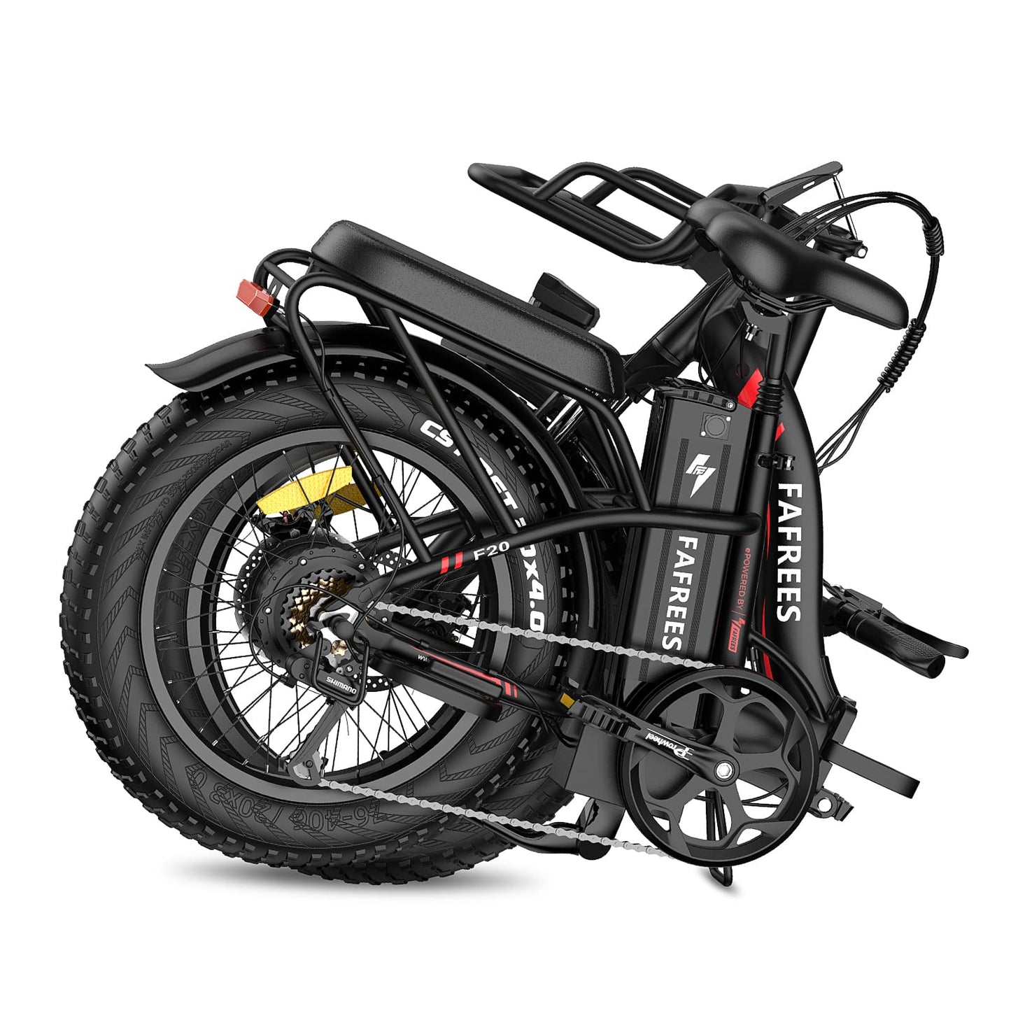 Fafrees F20 MAX 500W sulankstomas elektrinis dviratis 85km 45km/val.