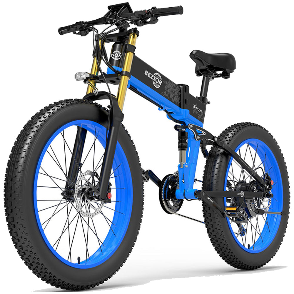 Bezior X Plus 1500W elektrinis dviratis 60km 40km/val.