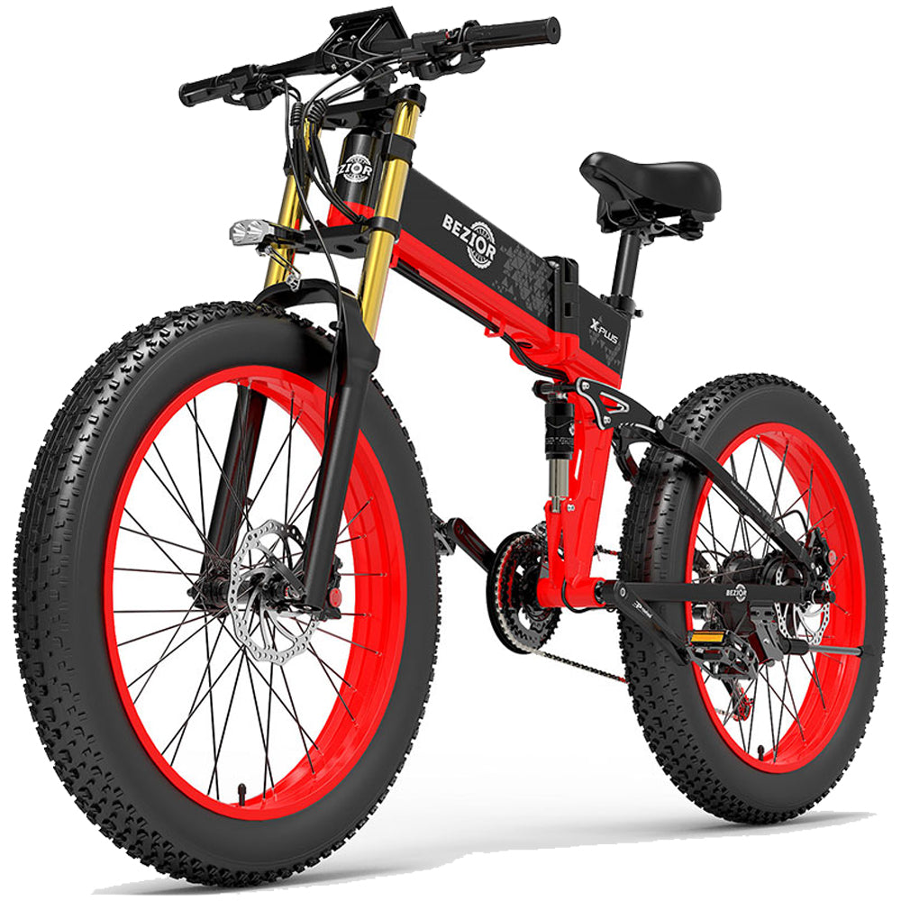 Bezior X Plus 1500W elektrinis dviratis 60km 40km/val.