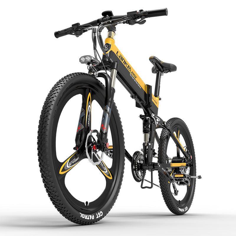 LANKELEISI XT750 elektrinio kalnų dviračio sportinė versija