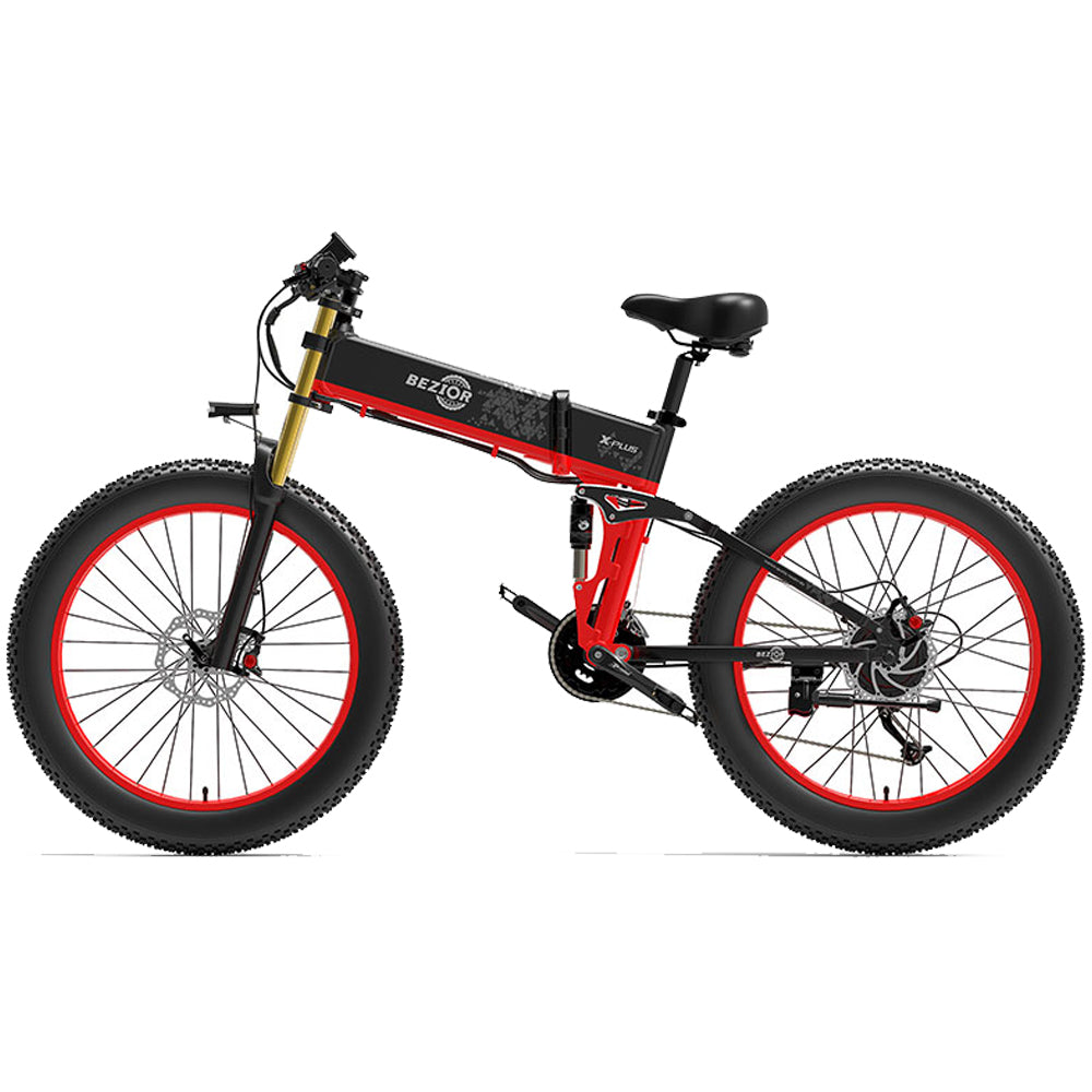 Bezior X Plus 1500W elektrinis dviratis 60km 40km/val.