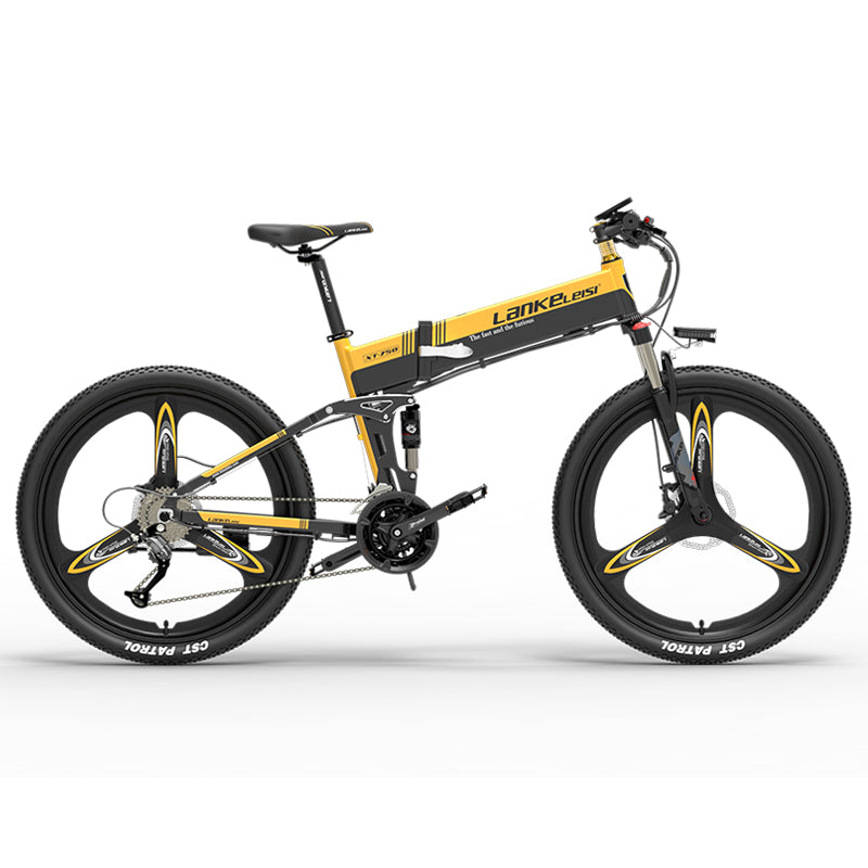LANKELEISI XT750 elektrinio kalnų dviračio sportinė versija