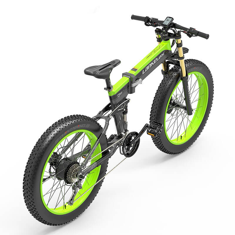 LANKELEISI XT750 plus big fork fat padanga kalnų elektrinis dviratis