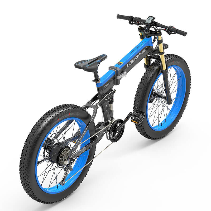 LANKELEISI XT750 plus big fork fat padanga kalnų elektrinis dviratis