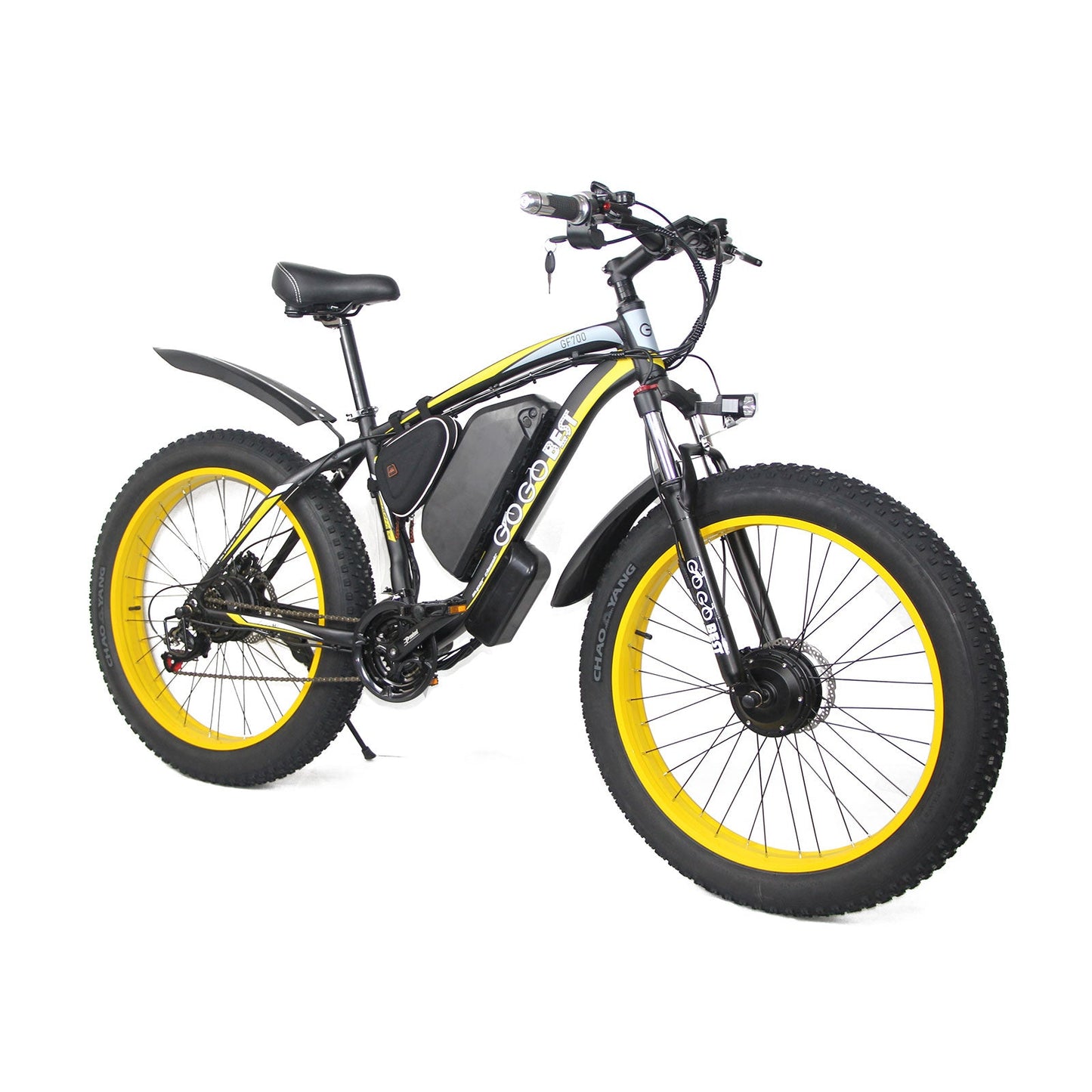 GOGOBEST GF700 1000W kalnų elektriniai dviračiai 70km 45km/val.