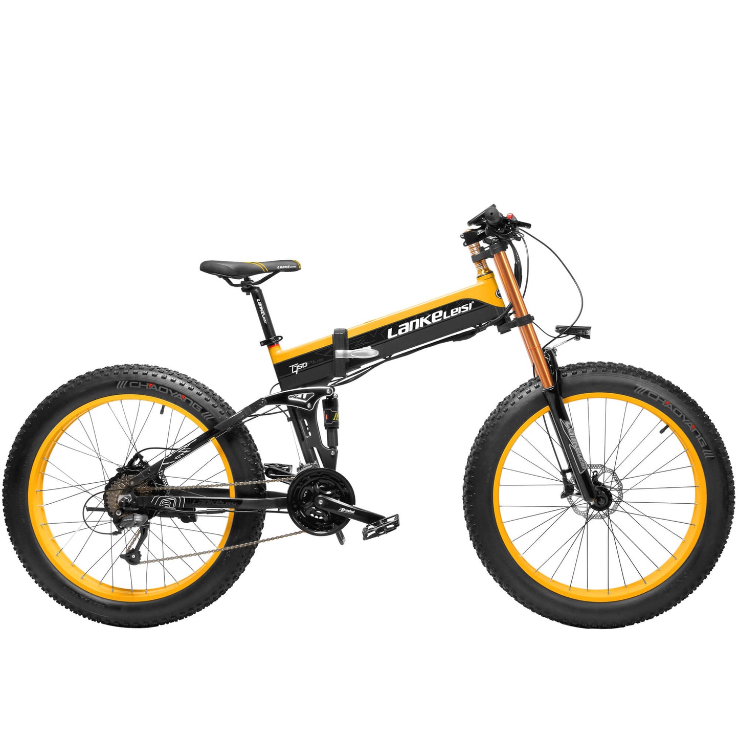 LANKELEISI XT750 plus big fork fat padanga kalnų elektrinis dviratis