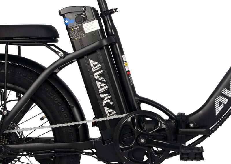 AVAKA BZ20 Plus 500W sulankstomi miesto elektriniai dviračiai 80Km