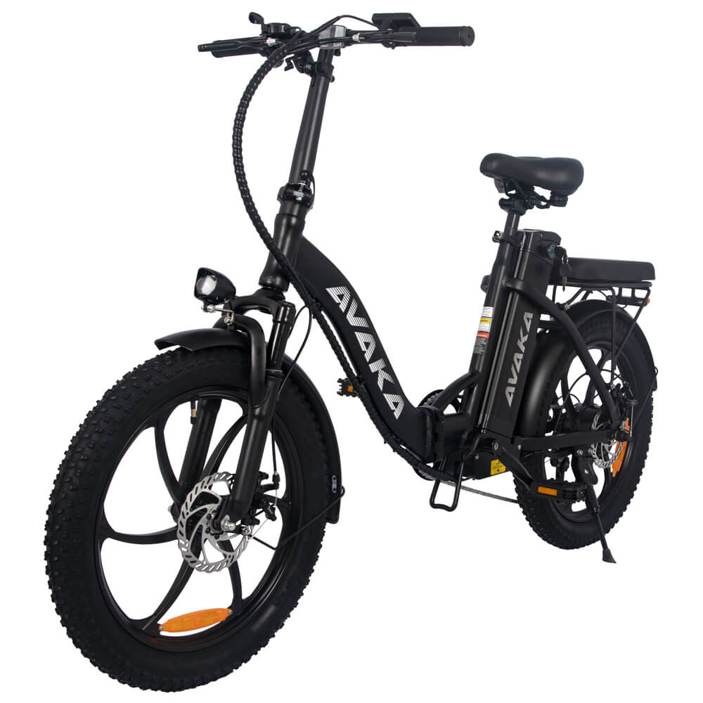AVAKA BZ20 Plus 500W sulankstomi miesto elektriniai dviračiai 80Km