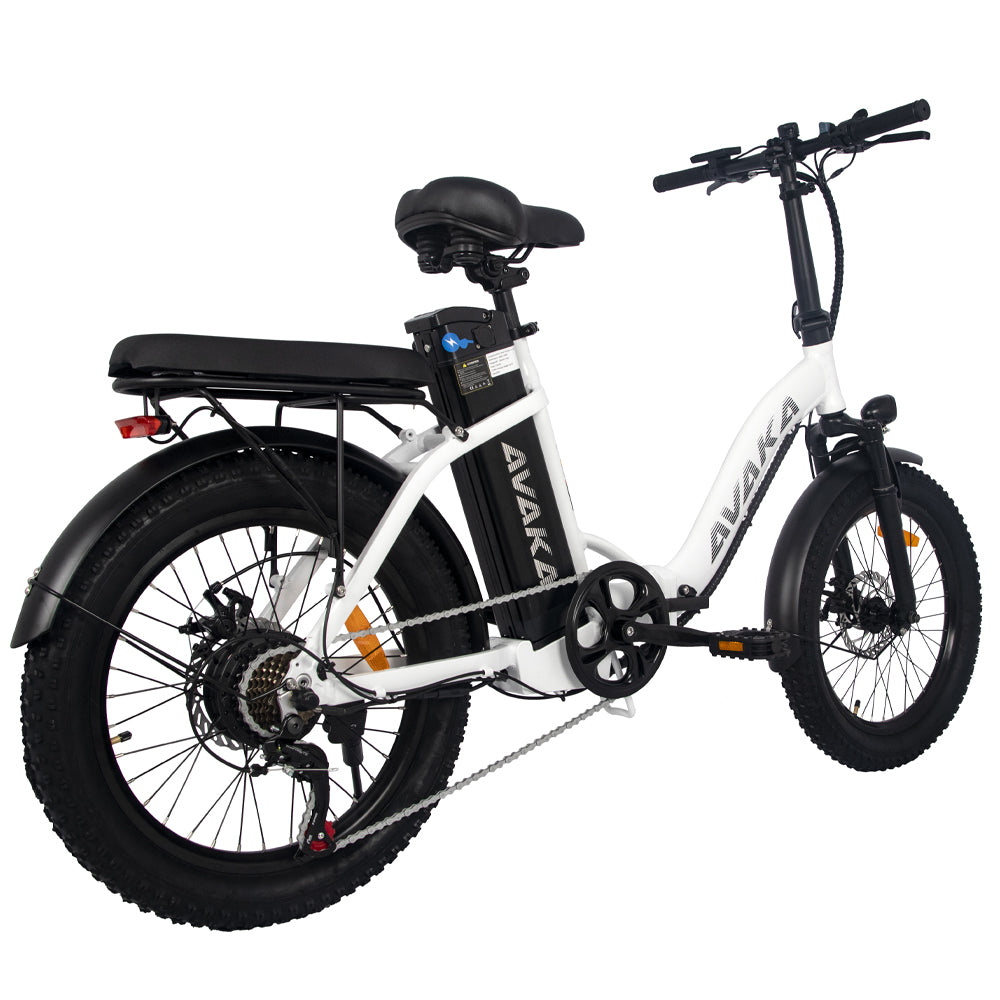 AVAKA BZ20 Plus 500W sulankstomi miesto elektriniai dviračiai 80Km