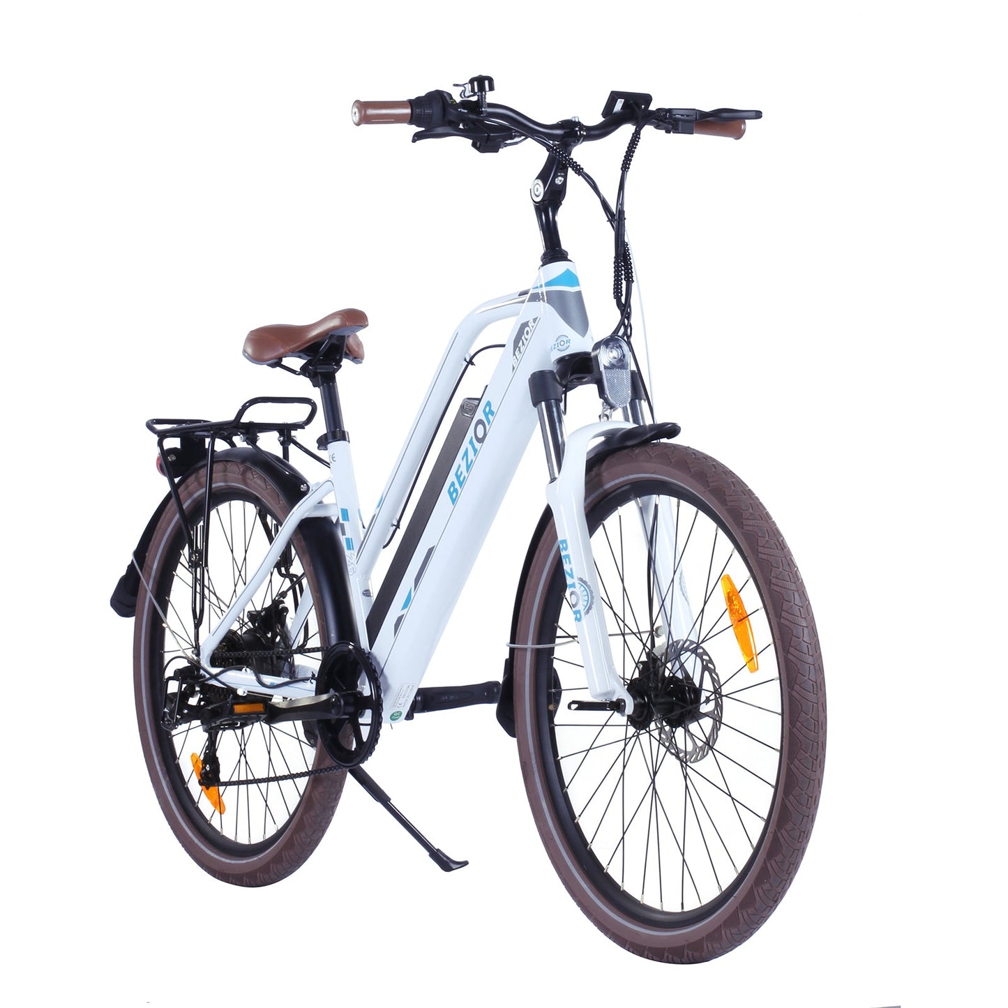 Bezior M2 Pro 500W 100km miesto elektrinis dviratis