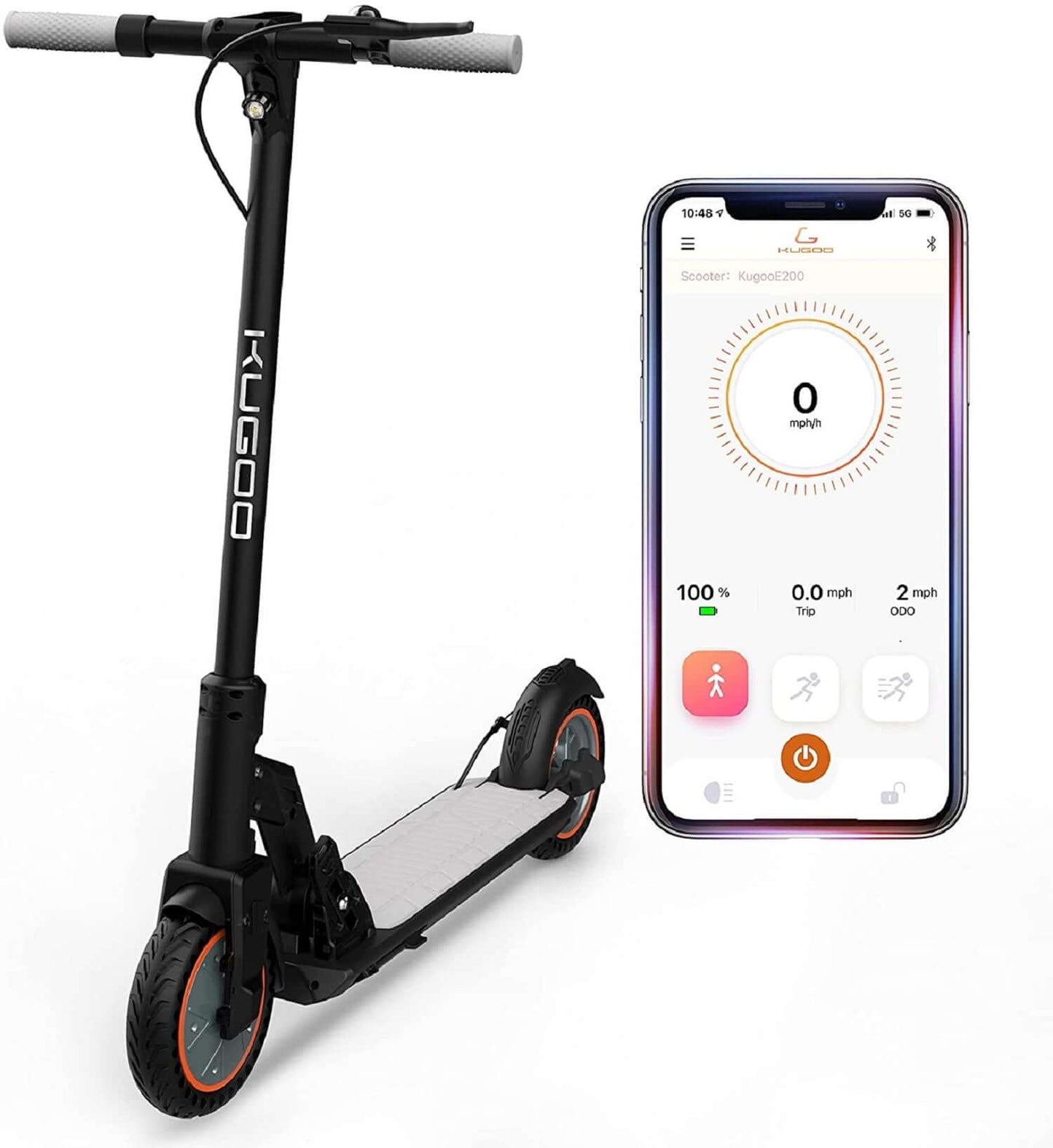 KUGOO M2 Pro 350W sulankstomas elektrinis paspirtukas