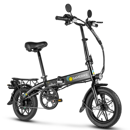 SAMEBIKE YINYU14 lengvas sulankstomas elektrinis dviratis