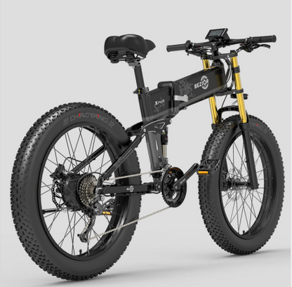 Bezior X Plus 1500W  elektrinis dviratis 130km 40km/val.