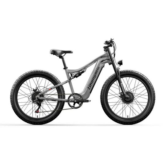 Shengmilo S600 2000W dvigubas variklis elektrinis kalnų dviratis