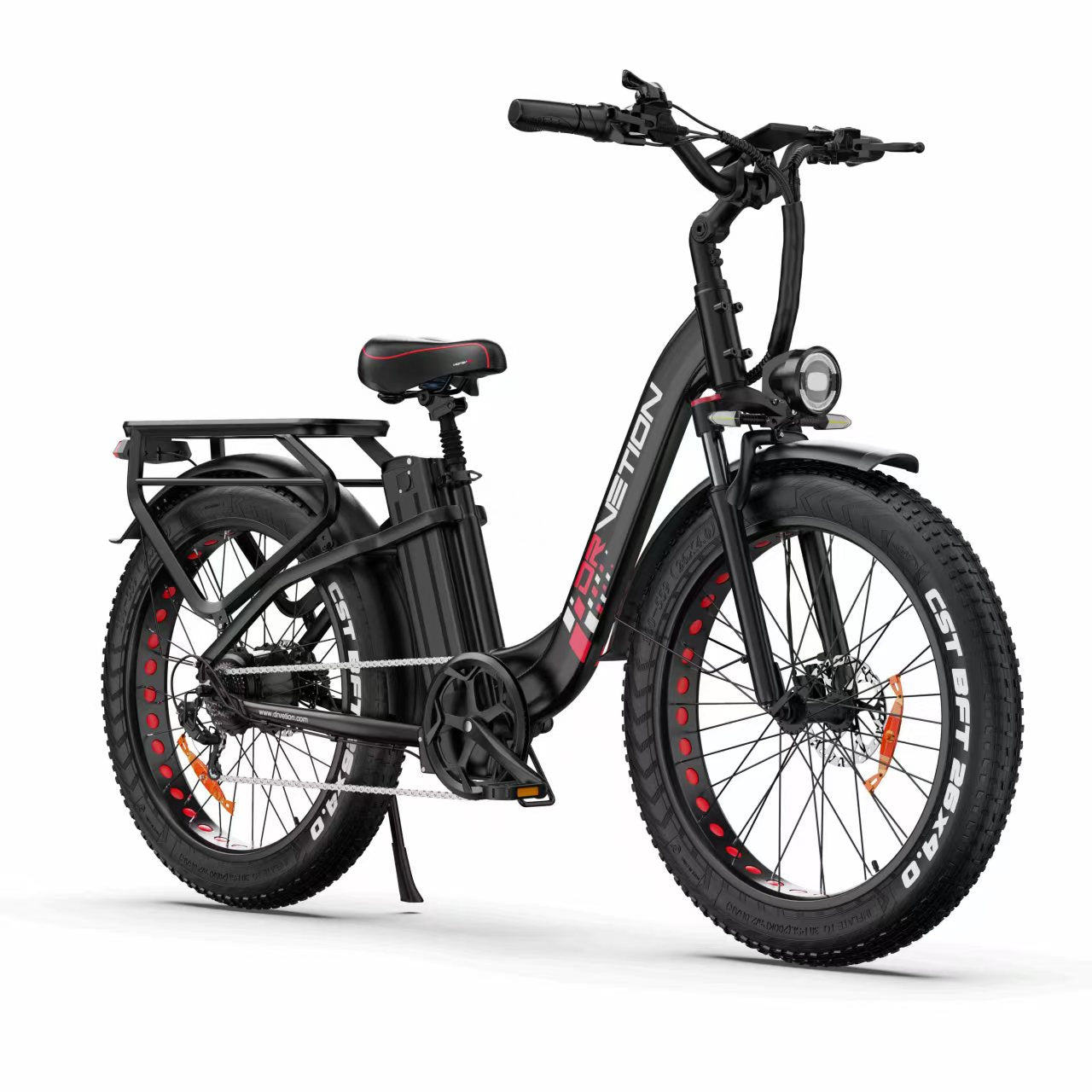 DrveTion CTR26 1000W Didelės Galios Visureigis Elektrinis Fat Bike
